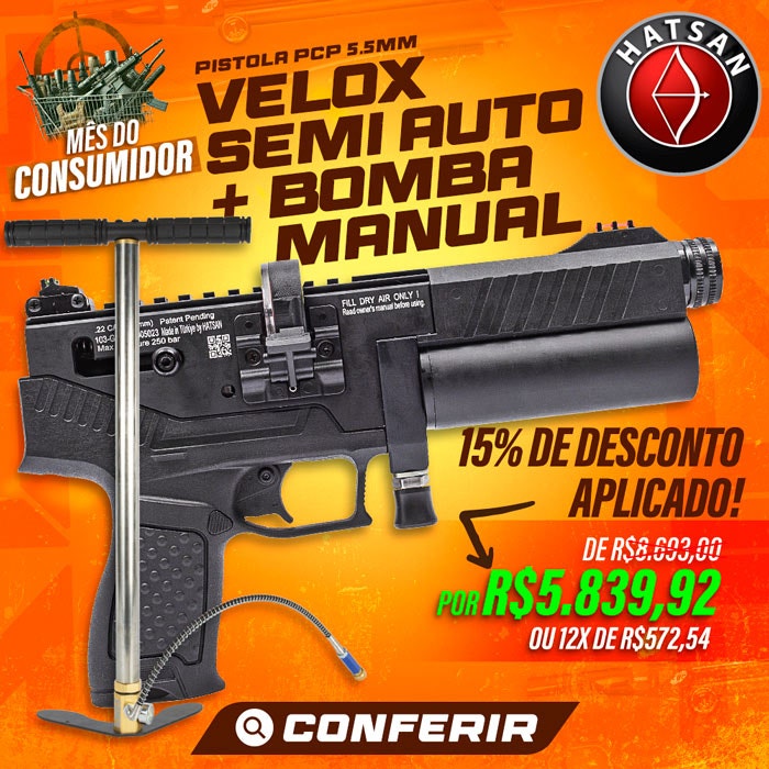 Velox PCP Hatsan + Bomba Manual 
