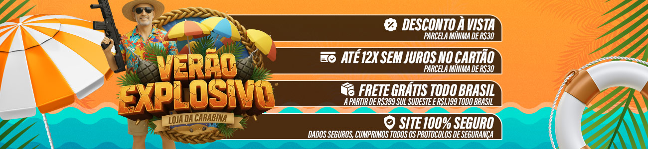 Promo&ccedil;&atilde;o Ver&atilde;o explosivo Loja da Carabina Ofertas
