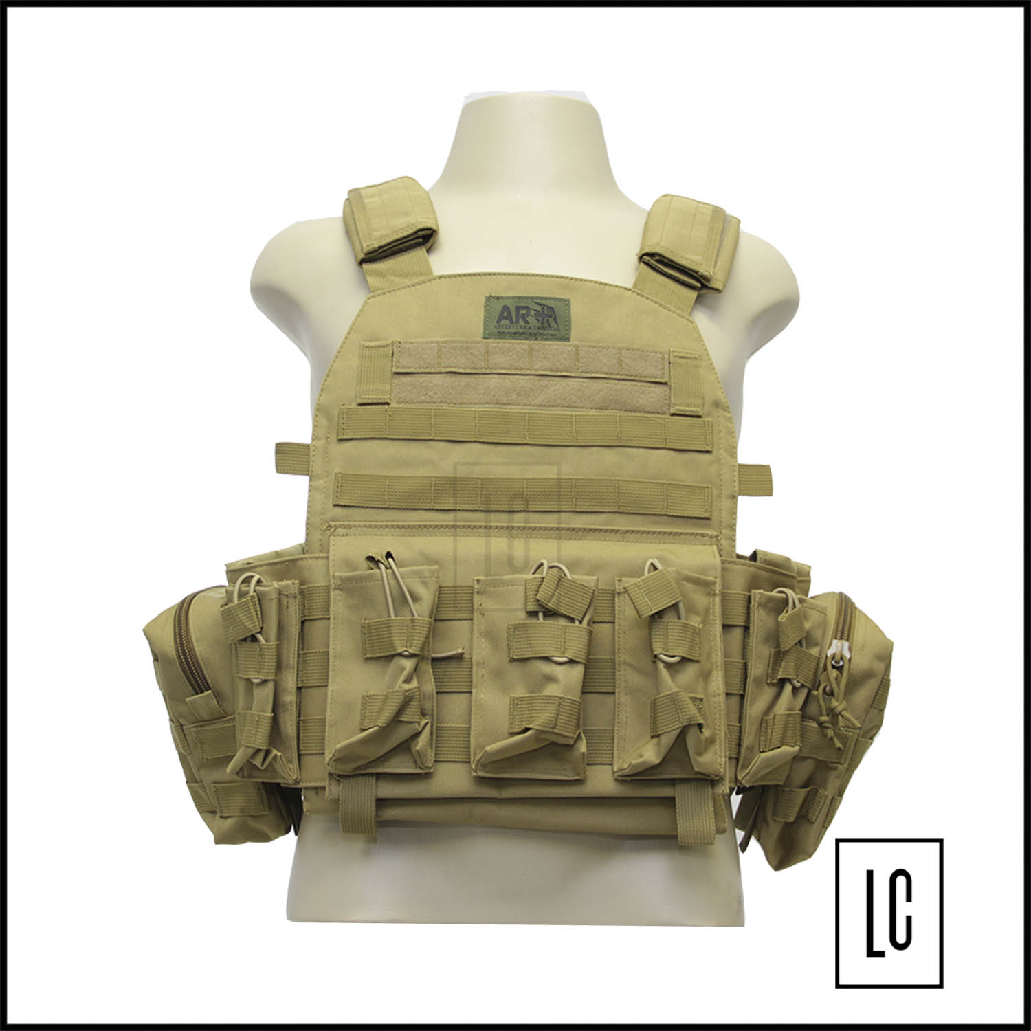 Colete-TáticoModular-Operator-Tan-ARmais-Loja-da-Carabina 