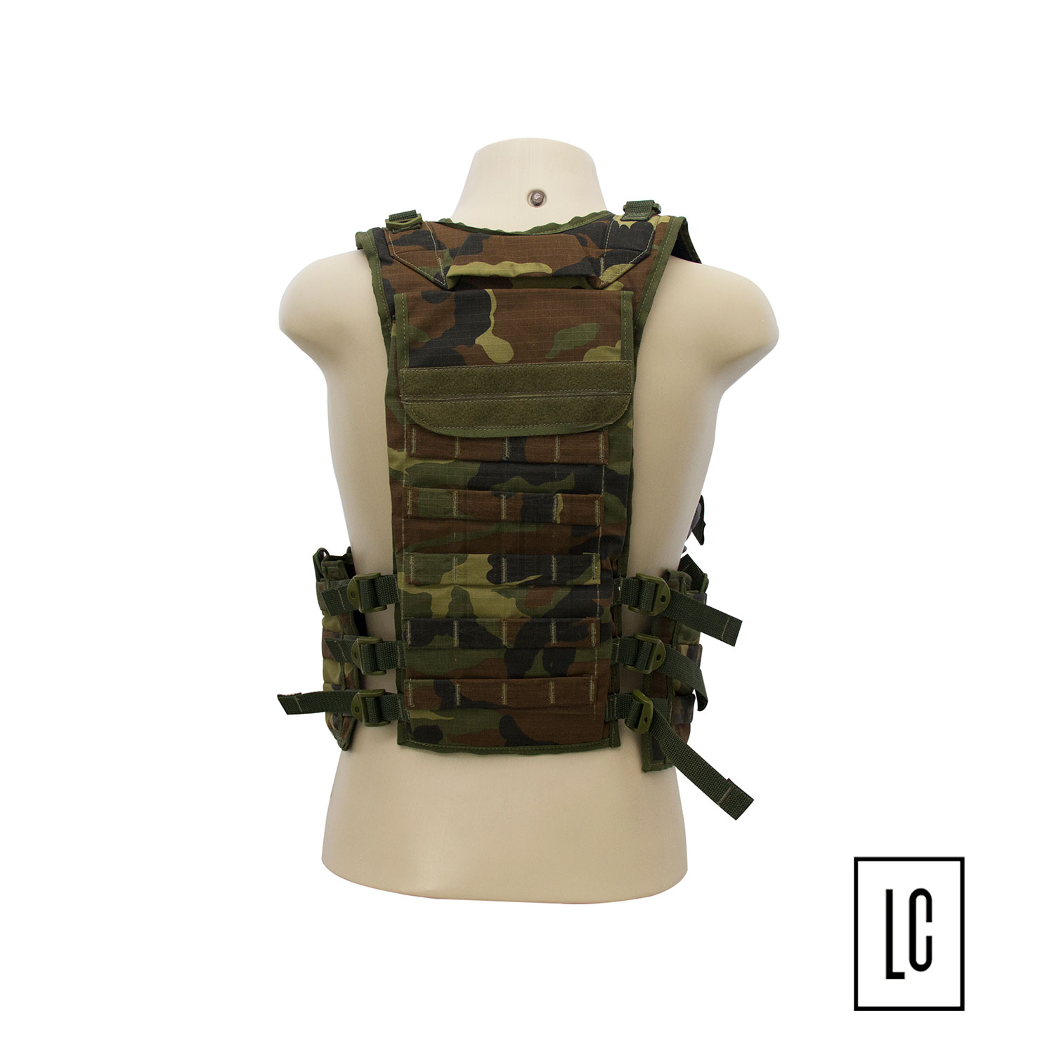 Colete Suspensório Tático com Camelbak - Woodland 